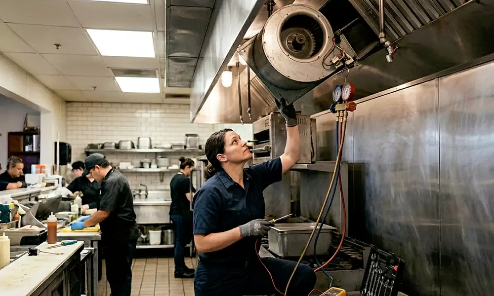Commercial Exhaust Fan Repair in North Fort Myers, FL