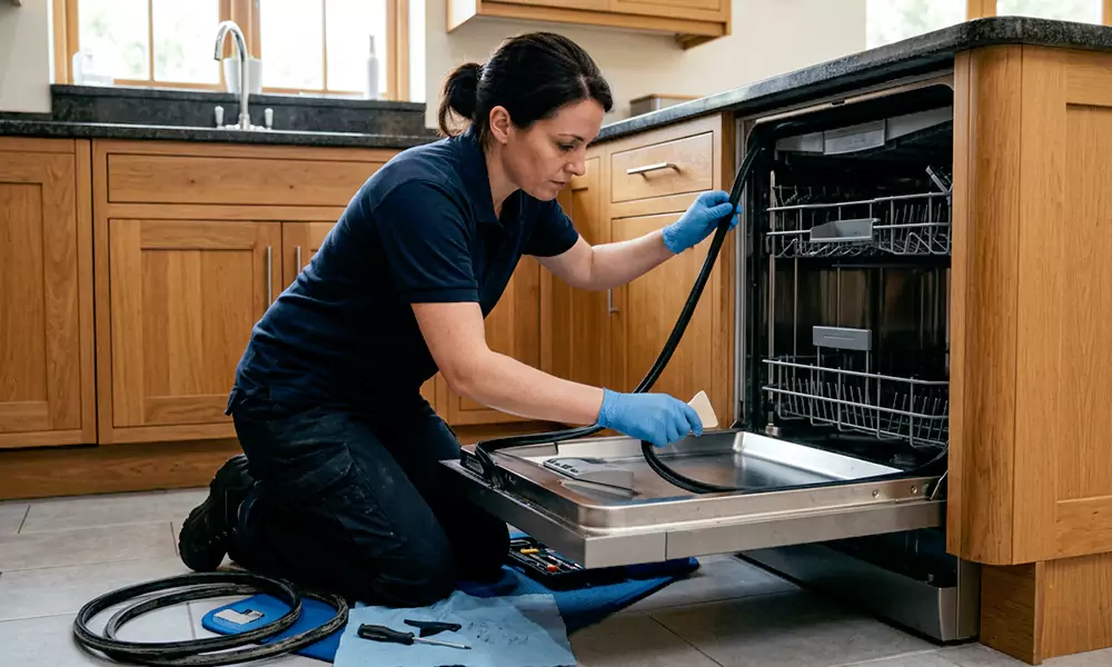 Dishwasher Door Gasket Replacement in North Fort Myers, FL