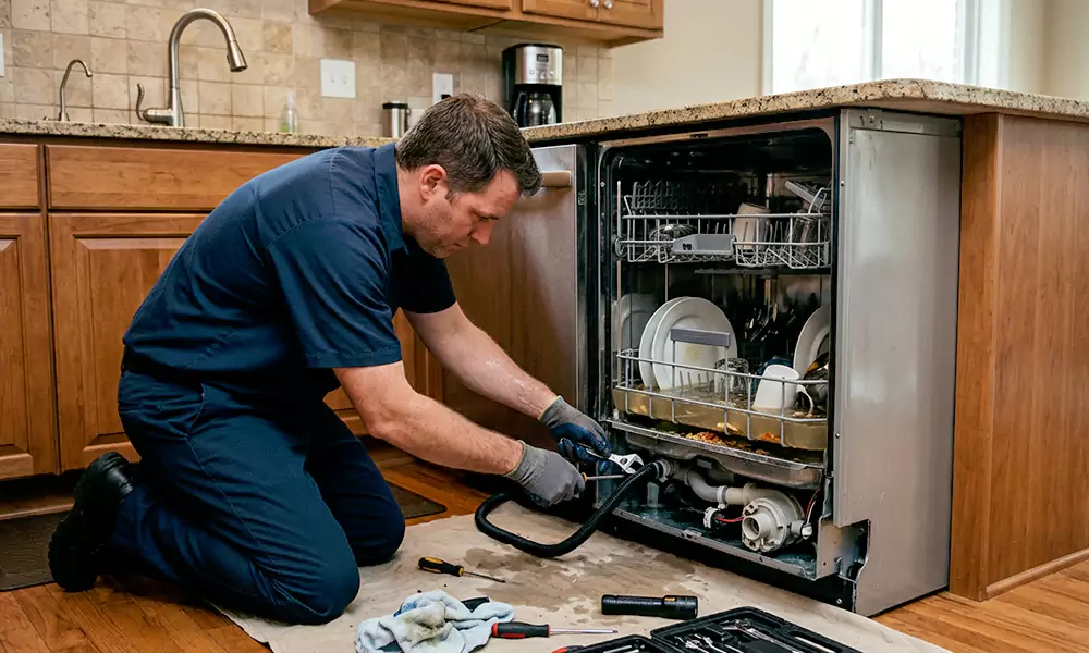 Dishwasher Not Draining Repair in North Fort Myers, FL