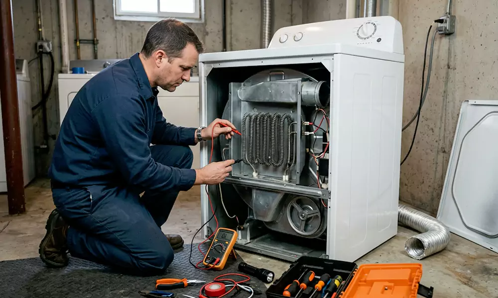Dryer Not Heating Repair in North Fort Myers, FL