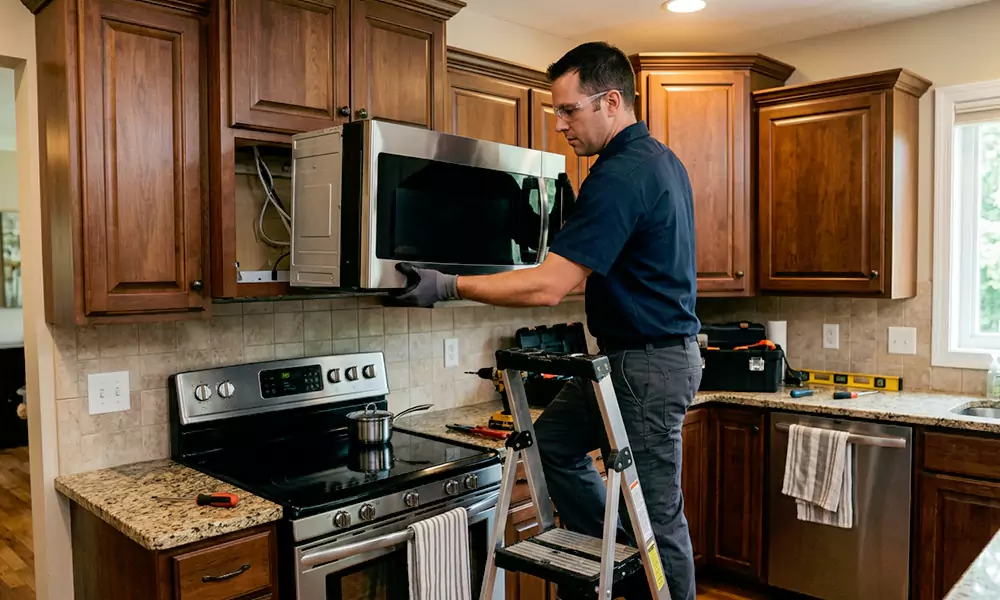 Microwave Installation in North Fort Myers, FL