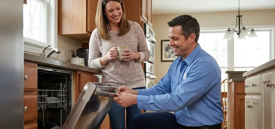 Dishwasher Latch Handle Replacement in North Fort Myers