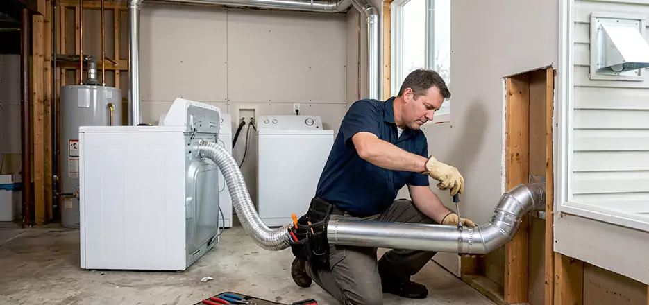 Recessed Dryer Vent Installation North Fort Myers