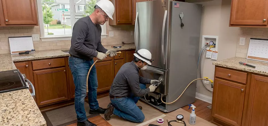 Propane Refrigerator Installation in North Fort Myers
